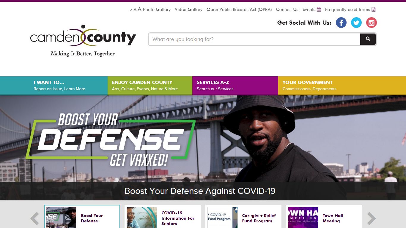 The Official Website of Camden County, NJ | CamdenCounty.com